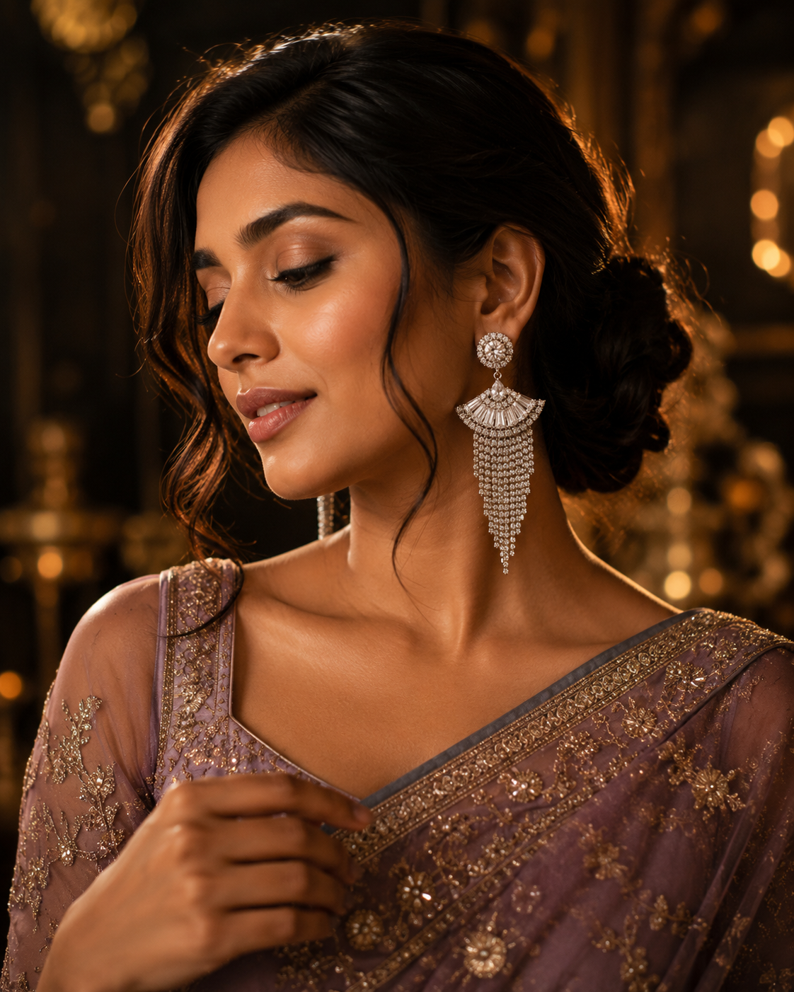 The Noor Mahal Jhumkas