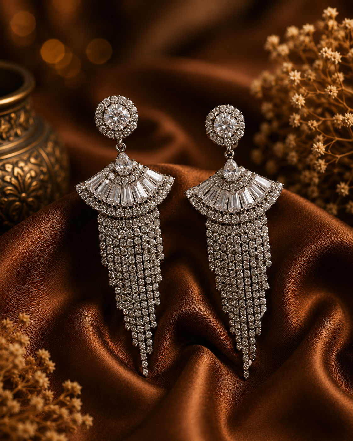 The Noor Mahal Jhumkas
