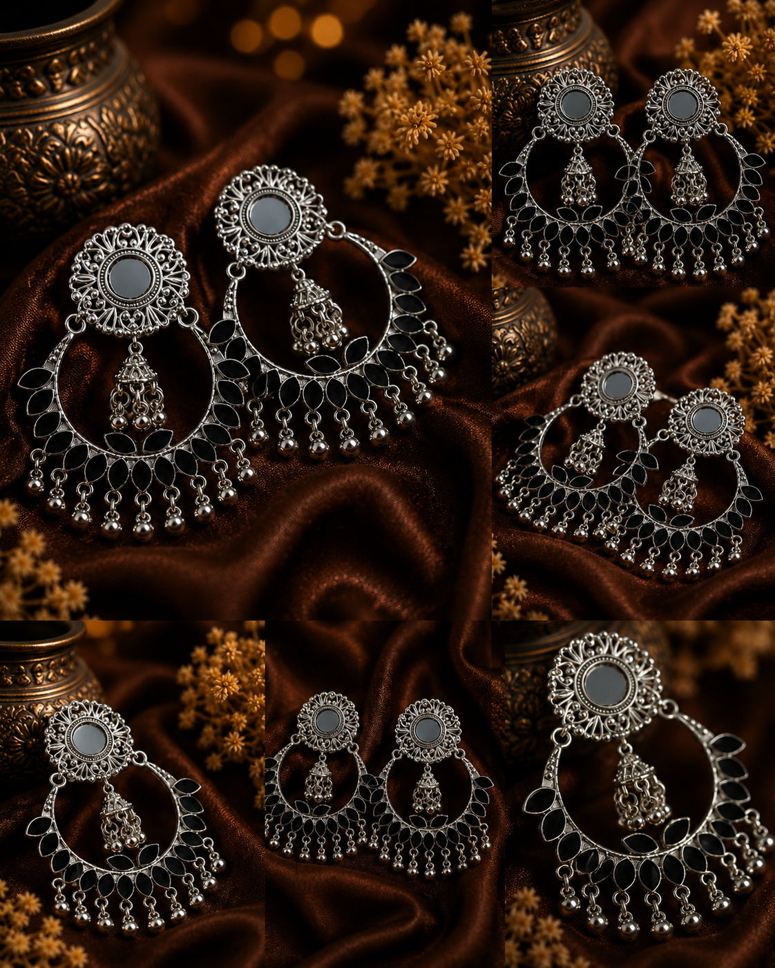 The Rajputana Kaajal Jhumkas