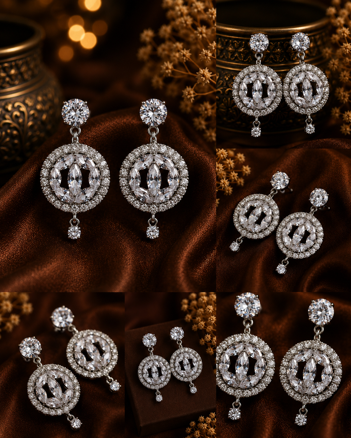 The Taj Chandrika Jhumkas